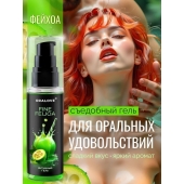 Съедобная смазка на водной основе с ароматом фейхоа - 60 гр. - Биоритм - купить с доставкой в Магнитогорске