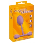 Сиреневый тренажер мыщц тазового дна Vaginal Trainer - Orion