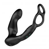 Черный двухмоторный массажер простаты Nexus Simul8 Wave Edition - Nexus Range - в Магнитогорске купить с доставкой