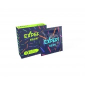 Светящиеся в темноте презервативы Expert Neon - 3 шт. - Expert - купить с доставкой в Магнитогорске