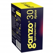 Ароматизированные презервативы Ganzo Juice - 30 шт. - Ganzo - купить с доставкой в Магнитогорске