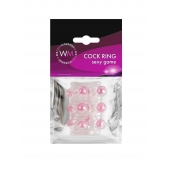 Прозрачная сквозная насадка на пенис с цветными шариками - Erowoman-Eroman - в Магнитогорске купить с доставкой