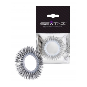 Круглое эрекционное кольцо с длинными «ресничками» - Sextaz - в Магнитогорске купить с доставкой