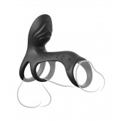 Черная насадка на пенис Ultimate Couples Cage Pro - Pipedream - в Магнитогорске купить с доставкой