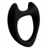 Черное эрекционное кольцо с рожками Wooomy Toro M - Adrien Lastic - в Магнитогорске купить с доставкой