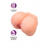 Реалистичный мастурбатор в форме попки с 2 любовными входами - No Name - в Магнитогорске купить с доставкой