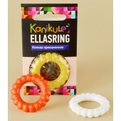 Цветное рельефное эрекционное кольцо Ellasring - Sitabella - в Магнитогорске купить с доставкой