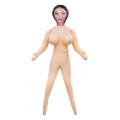 Телесная надувная секс-кукла с пышным бюстом - NMC - в Магнитогорске купить с доставкой