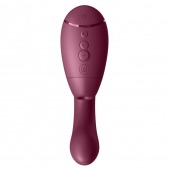 Малиновый двойной стимулятор Womanizer Next Duo - Womanizer