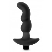 Черный вибромассажер простаты Prostate Massager 03 - 15,2 см. - Blush Novelties - в Магнитогорске купить с доставкой