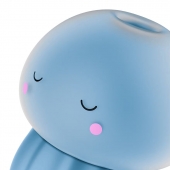 Голубой вакуумный стимулятор клитора в форме медузы Satisfyer Jelly-cious - Satisfyer