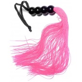 Розовая силиконовая плеть - 35,5 см. - Boys of Toys - купить с доставкой в Магнитогорске