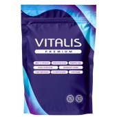 Ребристые презервативы VITALIS Premium Ribbed - 15 шт. - Vitalis - купить с доставкой в Магнитогорске