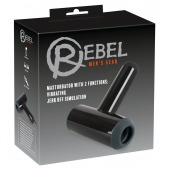 Черный мастурбатор с удобной ручкой Masturbator with 2 Functions - Orion - в Магнитогорске купить с доставкой