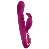 Лиловый вибратор-кролик 2 Function Vibrator Squirting - 22,5 см. - Orion