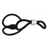 Лассо с подхватом мошонки Triple Ball-und Cockring - Orion - в Магнитогорске купить с доставкой
