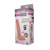 Фаллическая насадка Харнесс UNICOCK 9  - 24 см. - LOVETOY (А-Полимер) - купить с доставкой в Магнитогорске