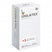 Разноцветные ароматизированные презервативы Unilatex Multifruit  - 12 шт. + 3 шт. в подарок - Unilatex - купить с доставкой в Магнитогорске