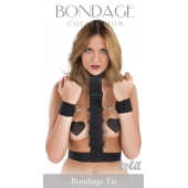Фиксатор рук к груди увеличенного размера Bondage Collection Bondage Tie Plus Size - Lola Games - купить с доставкой в Магнитогорске