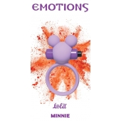 Сиреневое эрекционное виброколечко Emotions Minnie - Lola Games - в Магнитогорске купить с доставкой