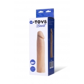 Реалистичная насадка с ярко выраженной головкой - 16,5 см. - A-toys - в Магнитогорске купить с доставкой