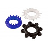 Набор из 3 разноцветных эрекционных колец - A-toys - в Магнитогорске купить с доставкой