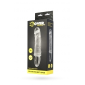 Прозрачная насадка с петлёй для фиксации - 14 см. - ToyFa - в Магнитогорске купить с доставкой