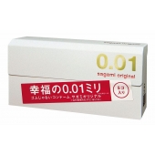 Супер тонкие презервативы Sagami Original 0.01 - 5 шт. - Sagami - купить с доставкой в Магнитогорске