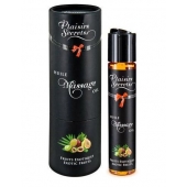 Массажное масло с ароматом экзотических фруктов Huile de Massage Gourmande Fruits Exotiques - 59 мл. - Plaisir Secret - купить с доставкой в Магнитогорске
