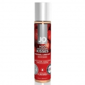 Смазка с ароматом клубники JO Flavored Strawberry Kiss - 30 мл. - System JO - купить с доставкой в Магнитогорске