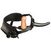 Женский страпон с вагинальной пробкой Woman Strap - 12 см. - LOVETOY (А-Полимер) - купить с доставкой в Магнитогорске