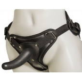 Женский страпон с вагинальной пробкой Woman Strap - 12 см. - LOVETOY (А-Полимер) - купить с доставкой в Магнитогорске