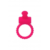 Розовое силиконовое виброкольцо A-toys - A-toys - в Магнитогорске купить с доставкой