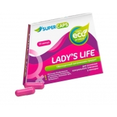 Возбуждающие капсулы Ladys Life - 14 капсул (0,35 гр.) - SuperCaps - купить с доставкой в Магнитогорске