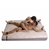 Бондаж для фиксации на кровати Frisky Bedroom Restraint Kit - XR Brands - купить с доставкой в Магнитогорске
