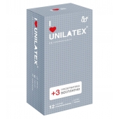 Презервативы с точками Unilatex Dotted - 12 шт. + 3 шт. в подарок - Unilatex - купить с доставкой в Магнитогорске