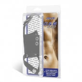 Кольцо на член и мошонку Cock Ring With 2  Ball Stretcher And Optional Weight Ring - BlueLine - в Магнитогорске купить с доставкой