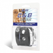 Утяжка для мошонки и пениса Cock Ring With 1  Ball Stretcher And Optional Weight Ring - BlueLine - купить с доставкой в Магнитогорске