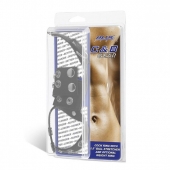 Утяжка на пенис и мошонку Cock Ring With 1.5  Ball Stretcher And Optional Weight Ring - BlueLine - купить с доставкой в Магнитогорске