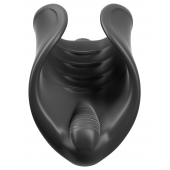 Чёрный мастурбатор Vibrating Silicone Stimulator с вибрацией - Pipedream - в Магнитогорске купить с доставкой