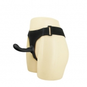 Страпон с изогнутой головкой Ultra Harness Curvy Dildo - 15,8 см. - Baile - купить с доставкой в Магнитогорске