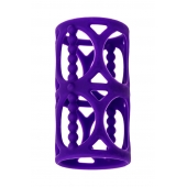 Фиолетовая насадка-сетка на член - A-toys - в Магнитогорске купить с доставкой