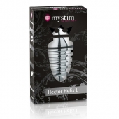 Анальный плаг для электростимуляции Hector Helix Buttplug L - 11,5 см. - MyStim - купить с доставкой в Магнитогорске