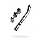 Металлический анальный душ с тремя насадками - ToyFa - купить с доставкой в Магнитогорске