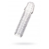 Прозрачная закрытая насадка на пенис TOYFA A-Toys - 15,2 см. - A-toys - в Магнитогорске купить с доставкой