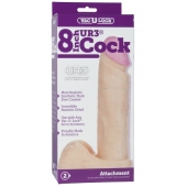 Ультрареалистичная насадка для трусиков Vac-U-Lock 8  ULTRASKYN Cock - 20,57 см. - Doc Johnson - купить с доставкой в Магнитогорске