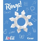 Прозрачное эрекционное кольцо Rings Gear - Lola Games - в Магнитогорске купить с доставкой