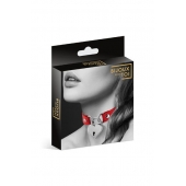 Красный чокер с замком в форме сердца - Bijoux Pour Toi - купить с доставкой в Магнитогорске