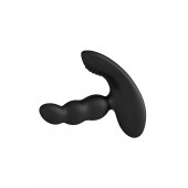 Черный силиконовый стимулятор простаты Levett Nitoc с пультом ДУ - Levett - в Магнитогорске купить с доставкой