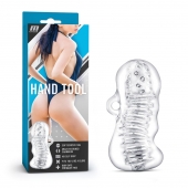 Прозрачный мастурбатор M for Men Hand Tool - Blush Novelties - в Магнитогорске купить с доставкой